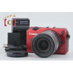 [ б/у ]Canon Canon EOS M EF-M 18-55 IS STM линзы комплект красный 