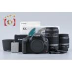 【中古】Canon キヤノン EOS Kiss X3 ダブルズームキット シャッター回数僅少