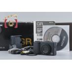 【中古】RICOH リコー GR DIGITAL III コンパクトデジタルカメラ シャッター回数僅少 元箱付き