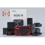 [ б/у ]Canon Canon EOS M двойной линзы комплект красный 