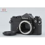 [ б/у ]Nikon Nikon FE черный плёнка однообъективный зеркальный камера 