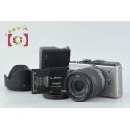 [ б/у ]Panasonic Panasonic LUMIX DMC-GX1 лезвие серебряный + G VARIO 14-42mm f/3.5-5.6 ASPH. MEGA O.I.S. H-FS014042 shutter частота . немного 