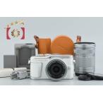 [ б/у ]OLYMPUS Olympus PEN E-PL9 белый EZ двойной zoom комплект 