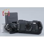 【中古】RICOH リコー PENTAX ペンタックス WG-80 ブラック 防水アクションカメラ シャッター回数僅少