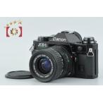 【中古】Canon キヤノン AE-1 PROGRAM ブラック + New FD 35-70mm f/3.5-4.5