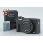【中古】Canon キヤノン PowerShot G7 X Mark III ブラック コンパクトデジタルカメラ