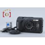【中古】OM SYSTEM (OLYMPUS) オーエム システム TOUGH TG-7 ブラック コンパクトデジタルカメラ シャッター回数僅少