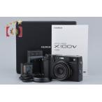 【中古】FUJIFILM 富士フイルム X100V ブラック コンパクトデジタルカメラ 元箱付き