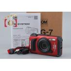 【中古】OM SYSTEM (OLYMPUS) オーエム システム TOUGH TG-7 レッド コンパクトデジタルカメラ 元箱付き