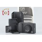 【中古】RICOH リコー GR DIGITAL IV ブラック コンパクトデジタルカメラ シャッター回数僅少