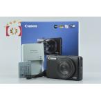 【中古】Canon キヤノン PowerShot S120 ブラック コンパクトデジタルカメラ 元箱付き