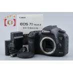 【中古】Canon キヤノン EOS 7D Mark II デジタル一眼レフカメラ