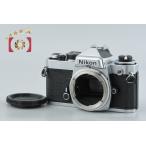 [ б/у ]Nikon Nikon FE серебряный плёнка однообъективный зеркальный камера 