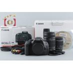 【中古】Canon キヤノン EOS Kiss X5 ダブルズームレンズキット シャッター回数僅少 元箱付き