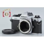 【中古】Nikon ニコン ニューFM2 後期 シルバー + MF-16 データバック
