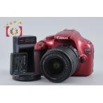 [ б/у ]Canon Canon EOS Kiss X50 18-55 линзы комплект красный 