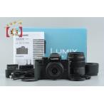 【中古】Panasonic パナソニック LUMIX DC-G100 ダブルズームレンズキット シャッター回数僅少 元箱付き