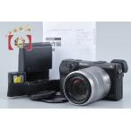 【中古】SONY ソニー α NEX-7 ズームレンズキット ブラック シャッター回数僅少