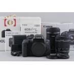 【中古】Canon キヤノン EOS Kiss X8i ダブルズームキット 元箱付き