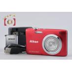 [ б/у ]Nikon Nikon COOLPIX A100 красный компактный цифровой фотоаппарат 