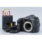 【中古】SONY ソニー α77 SLT-A77V デジタル一眼カメラ シャッター回数僅少