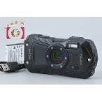 【中古】RICOH リコー PENTAX ペンタックス WG-80 ブラック 防水アクションカメラ シャッター回数僅少