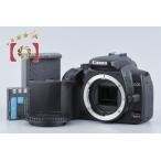 【中古】Canon キヤノン EOS Kiss Digital X ブラック デジタル一眼レフカメラ