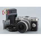 [ б/у ]PENTAX Pentax Q10 zoom линзы комплект серебряный shutter частота . немного 