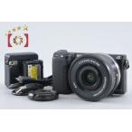 [ б/у ]SONY Sony α NEX-5R энергия zoom линзы комплект черный shutter частота . немного много язык соответствует 