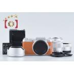 [ б/у ]Panasonic Panasonic LUMIX DMC-GF7W двойной zoom линзы комплект Brown shutter частота . немного 