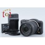 [ б/у ]Panasonic Panasonic LUMIX DMC-GF3 esprit черный + G VARIO 14-42mm f/3.5-5.6 ASPH. MEGA O.I.S. H-FS014042