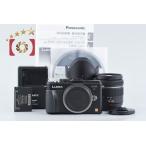 [ б/у ]Panasonic Panasonic LUMIX DMC-GX1 esprit черный + G VARIO 14-42mm f/3.5-5.6 ASPH. MEGA O.I.S. H-FS014042 shutter частота . немного 
