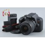 【中古】Canon キヤノン EOS Rebel T7 + EF-S 18-55mm f/3.5-5.6 IS II シャッター回数僅少