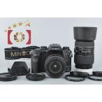 【中古】MINOLTA ミノルタ α-7 + AF 24-105mm f/3.5-4.5 D + AF APO TELE ZOOM 100-300mm f/4.5-5.6 D