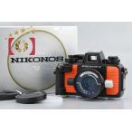 【中古】Nikon ニコン NIKONOS-V オレンジ + NIKKOR 35mm f/2.5 元箱付き