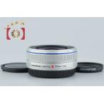 ショッピングオリンパス 【中古】OLYMPUS オリンパス M.ZUIKO DIGITAL 17mm f/2.8 シルバー