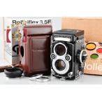 【中古】Rollei ローライ ROLLEIFLEX 3.5F Planar 75mm f/3.5 White Face ホワイトフェイス 元箱付き 2023.1月 オーバーホール済み