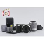 ショッピングソニー 【中古】SONY ソニー α NEX-5 ダブルズームレンズキット ブラック