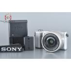 【中古】SONY ソニー α5000 ILCE-5000L パワーズームレンズキット シルバー