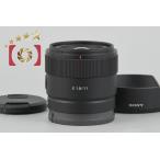 【中古】SONY ソニー E 11mm f/1.8 SEL11F18