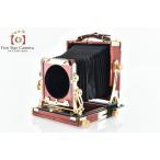 【中古】TACHIHARA タチハラ Fiel Stand 4x5 チェリーウッド 大判フィルムカメ ...