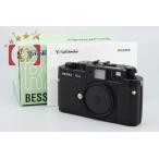 【中古】Voigtlander フォクトレンダー BESSA R2A ブラック レンジファインダーフィルムカメラ 元箱付き