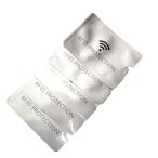  скимминг предотвращение 5 шт. комплект футляр для карточек кошелек сумка магнитный самолет аэропорт RFID путешествие путешествие за границу cache банковская книжка IC chip (S14)