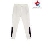 オンライン限定セール FIVESTAR ファイブスター SWITCHING JOGGER PANTS WHITE ジョガーパンツ ユニセックス ゴルフウエア 星