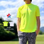 mok шея Golf мужской рубашка с коротким рукавом Golf одежда лето стрейч Golf рубашка fai бустер модный . рука 40 плата 50 плата peiz Lee рисунок задний принт 