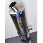  Trick Star muffler глушитель овальный titanium универсальный 60.5 XJR1300 ZRX1200 DAEG Zephyr 750 1100 CB1300SF и т.д. *