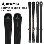 ATOMIC アトミック スキー板 REDSTER Q7 REVOSHOCK C + MI 12 GW ビンディングセット 25-26 モデル