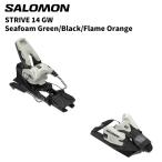 SALOMON Salomon крепления STRIVE 14 GW Seafoam Green/Black/Flame Orange (.. цена 5.0-14.0) 26-27 модель [ одиночный товар распродажа не возможно ]