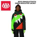 686 Schic seito Schic s одежда BOYS SNAGGLETOOTH OWEN INSULATED JACKET 25-26(2026) модель жакет Junior 