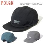 POLOR[26SS FURRY FONT NYLON 5P CAP] Pola - нейлон колпак 5 panel draw код 